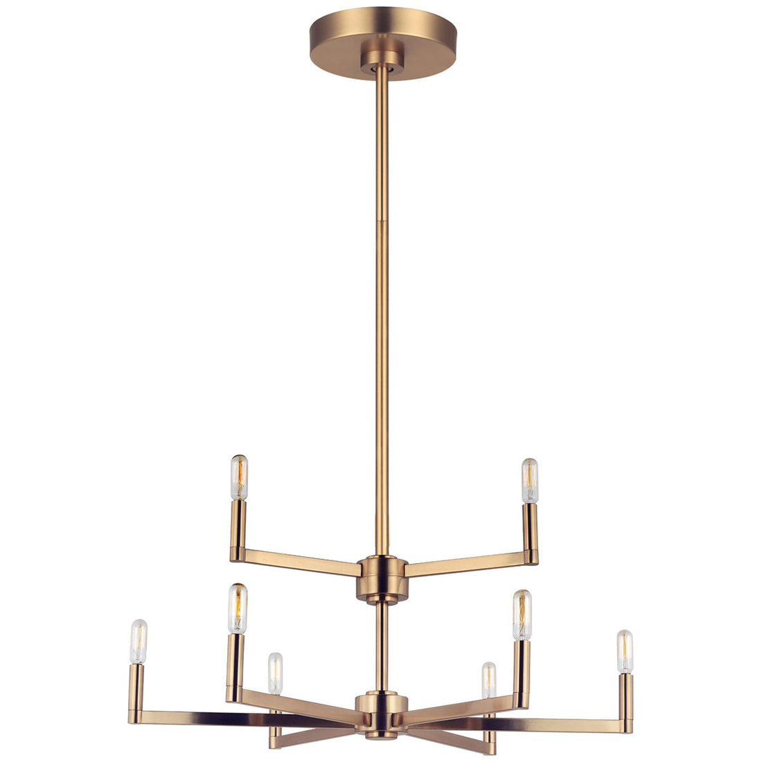 Sea Gull Lighting Fullton 9-Light Chandelier without Bulb