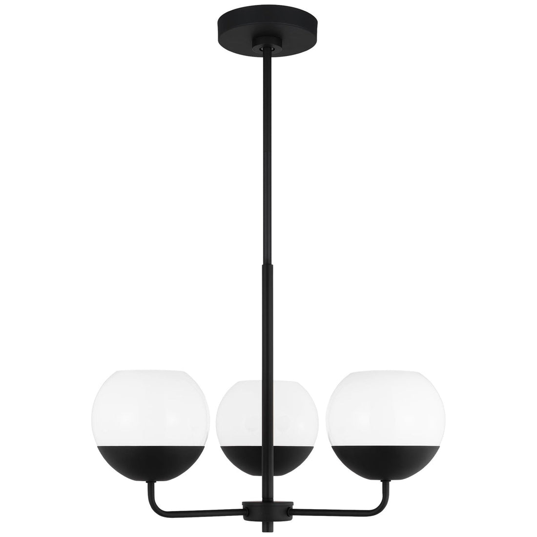 Sea Gull Lighting Alvin 3-Light Chandelier without Bulb