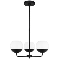 Sea Gull Lighting Alvin 3-Light Chandelier without Bulb