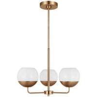 Sea Gull Lighting Alvin 3-Light Chandelier without Bulb