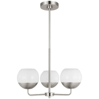 Sea Gull Lighting Alvin 3-Light Chandelier without Bulb