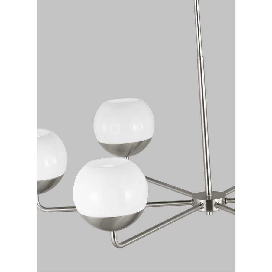 Sea Gull Lighting Alvin 6-Light Chandelier without Bulb