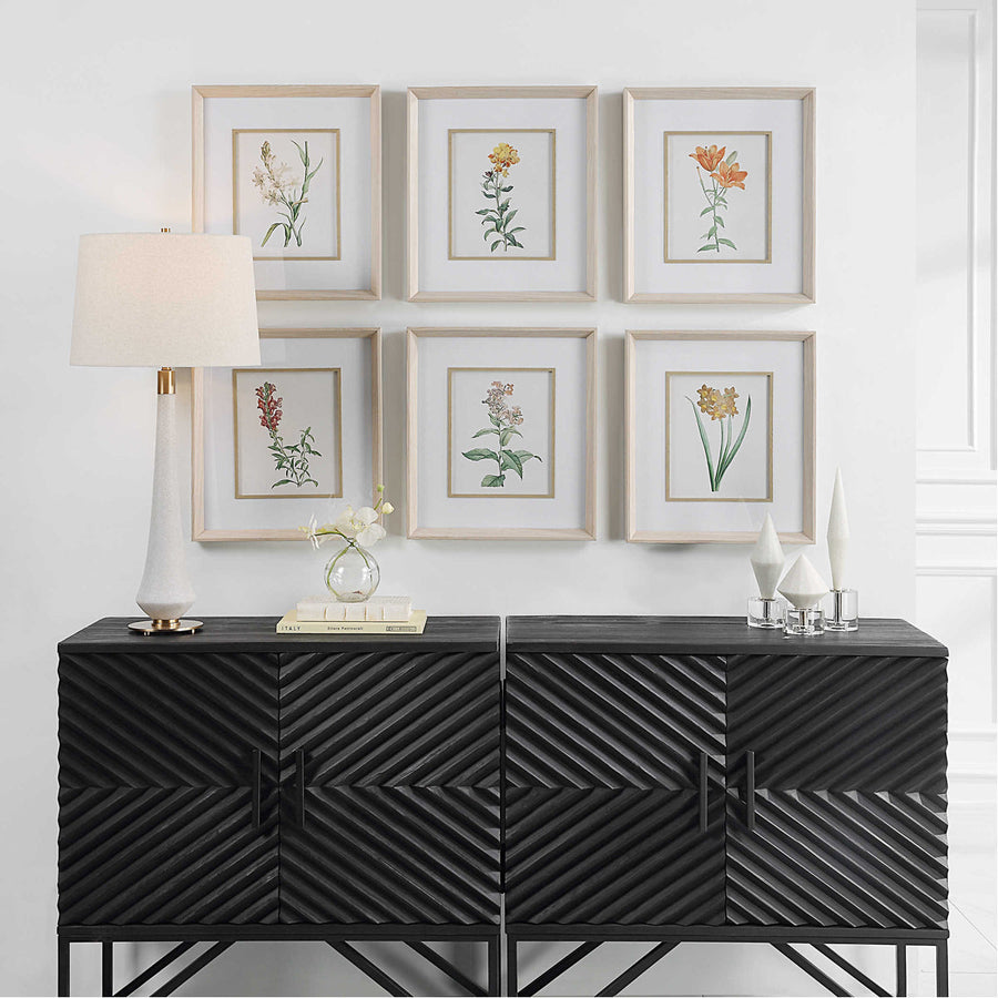 Uttermost Classic Botanicals Framed Prints, 6-Piece Set