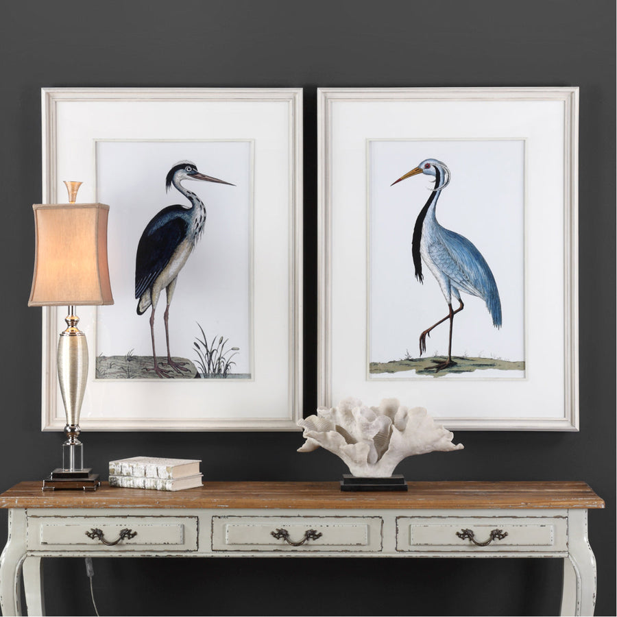 Uttermost Shore Birds Framed Prints, Set of 2