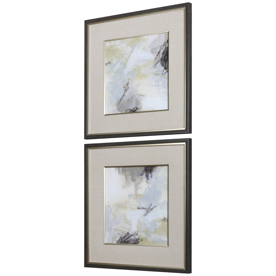 Uttermost Abstract Vistas Framed Prints, Set of 2