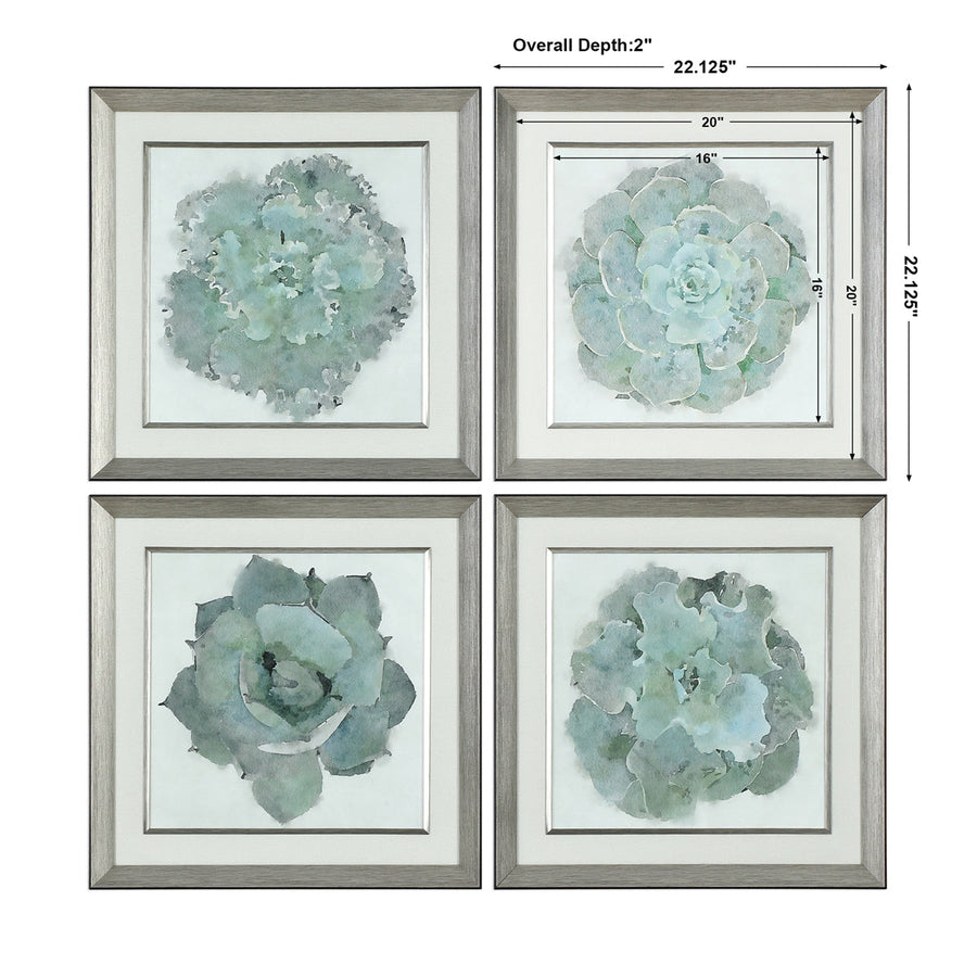 Uttermost Natural Beauties Botanical Prints, Set of 4