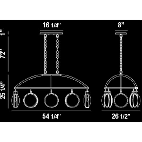 Eurofase Havendale 8-Light Chandelier