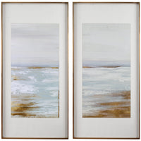 Uttermost Coastline Framed Prints, Set of 2