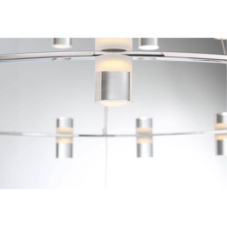 Eurofase Netto 132W Large LED Round Chandelier