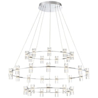 Eurofase Netto 132W Large LED Round Chandelier