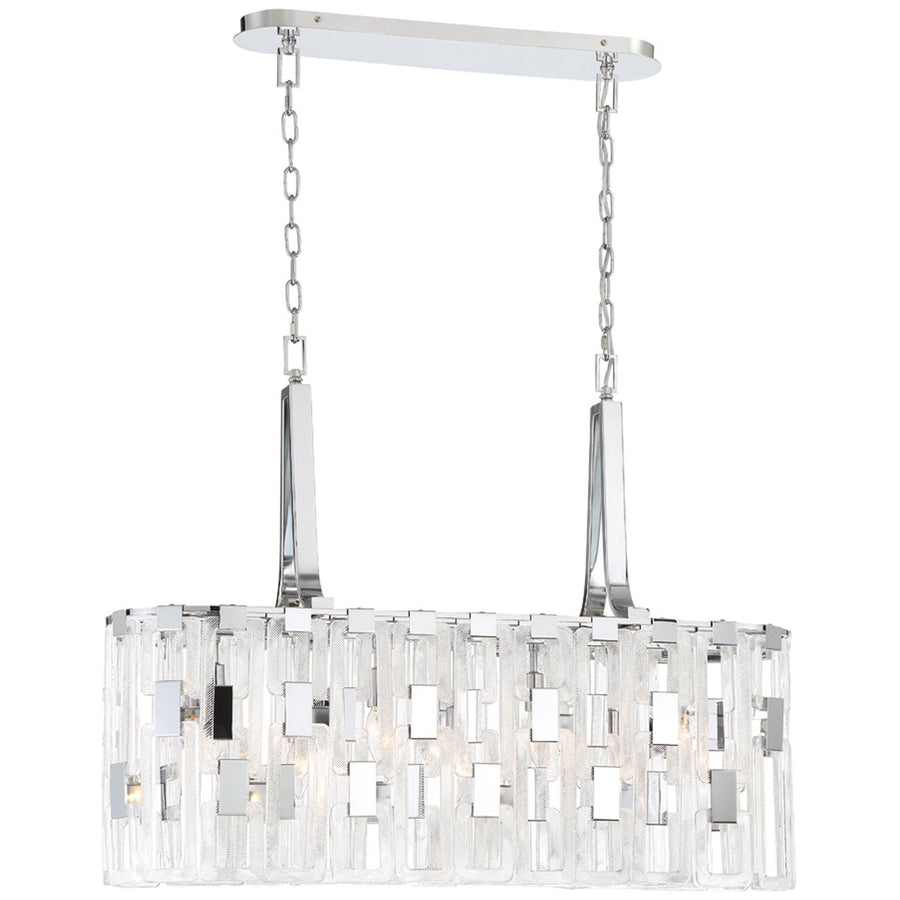 Eurofase Viviana 7-Light Oval Chandelier