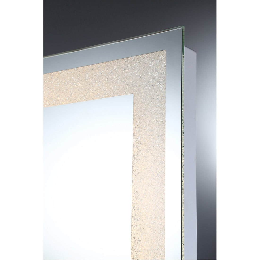 Eurofase Back-lit LED Rectangular Crystal Mirror