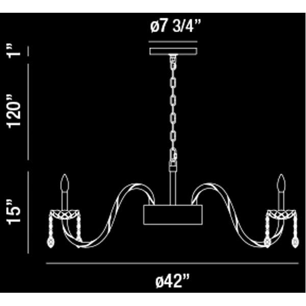 Eurofase Ferrero 16-Light Chandelier