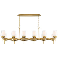 Eurofase Manchester 12-Light Linear Chandelier