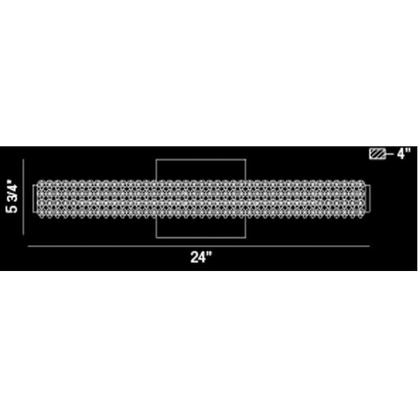 Eurofase Sassi LED Medium Wall Sconce