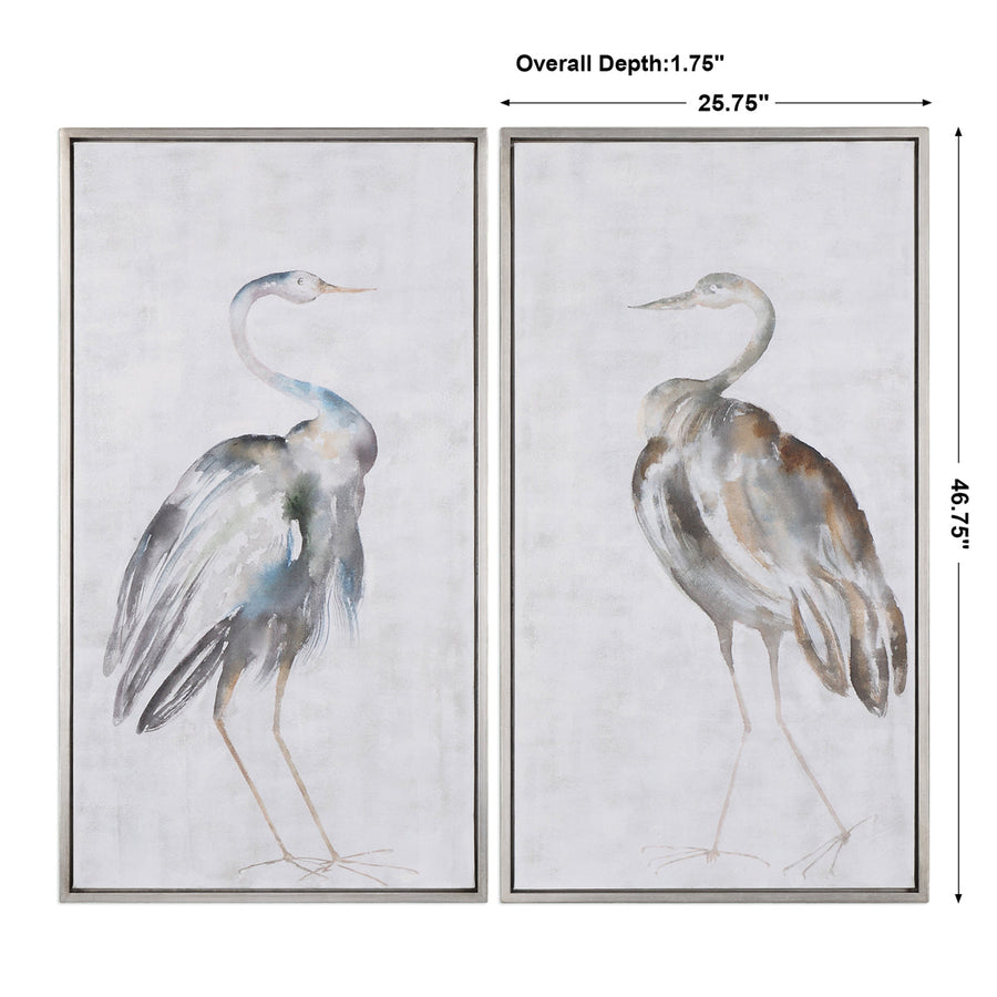 Uttermost Summer Birds Framed Art, Set of 2