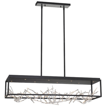 Eurofase Aerie 8-Light Rectangular LED Chandelier