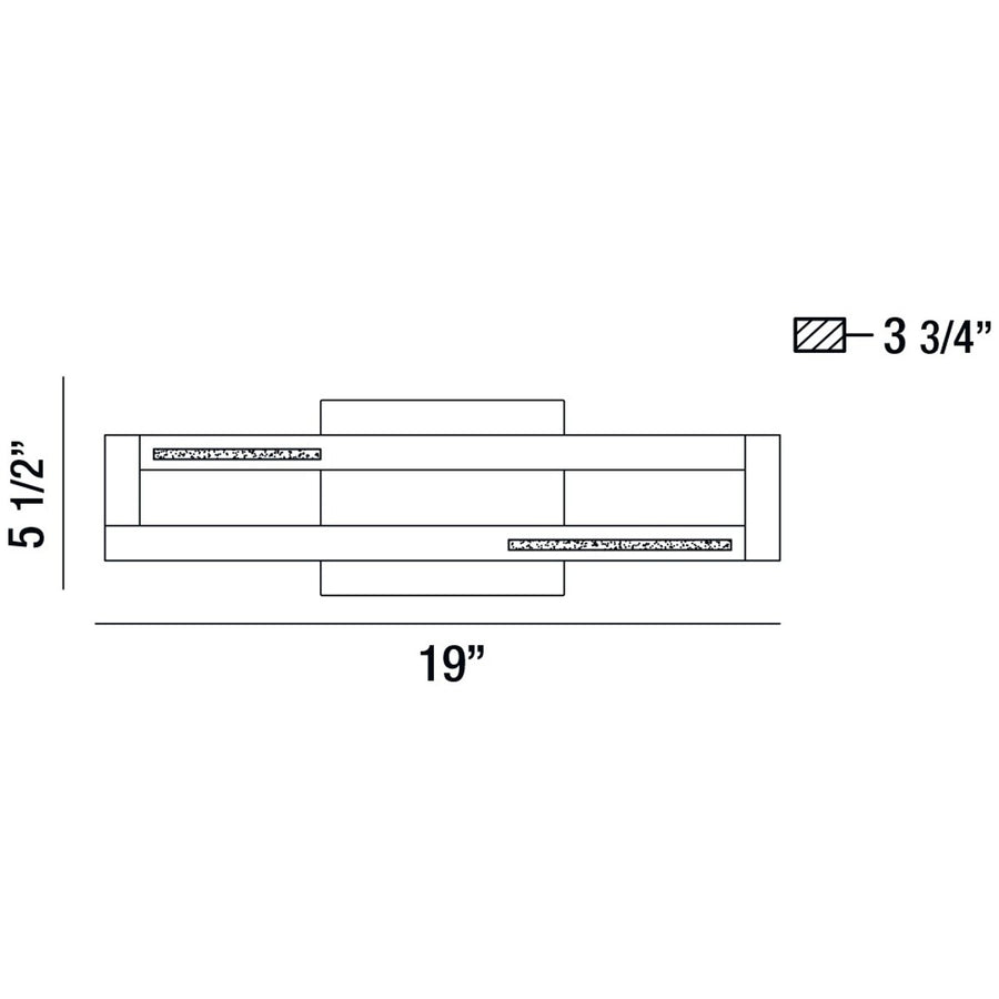 Eurofase Clinton 19-Inch Vanity Light