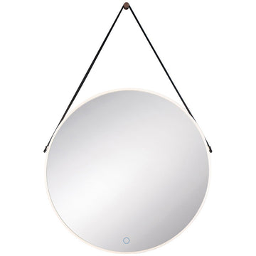 Eurofase 24-Inch Round Mirror