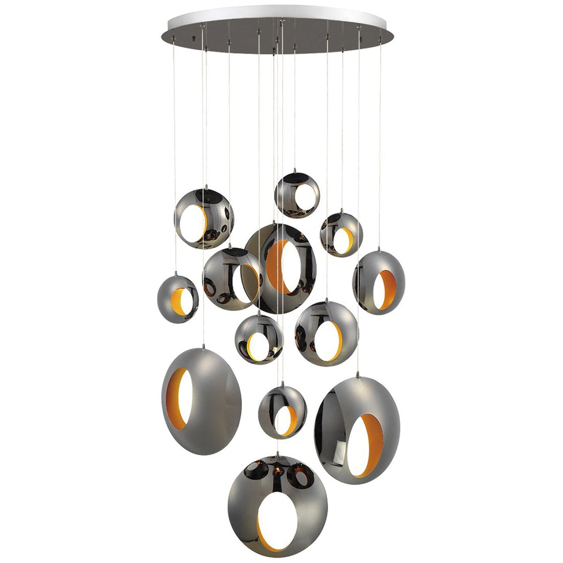 Eurofase Arlington 40-Inch Round Chandelier