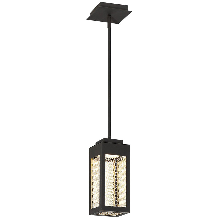 Eurofase Coop 5-Inch Rectangular Pendant