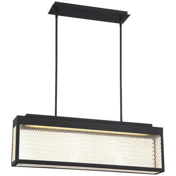 Eurofase Coop 36-Inch Rectangular Chandelier