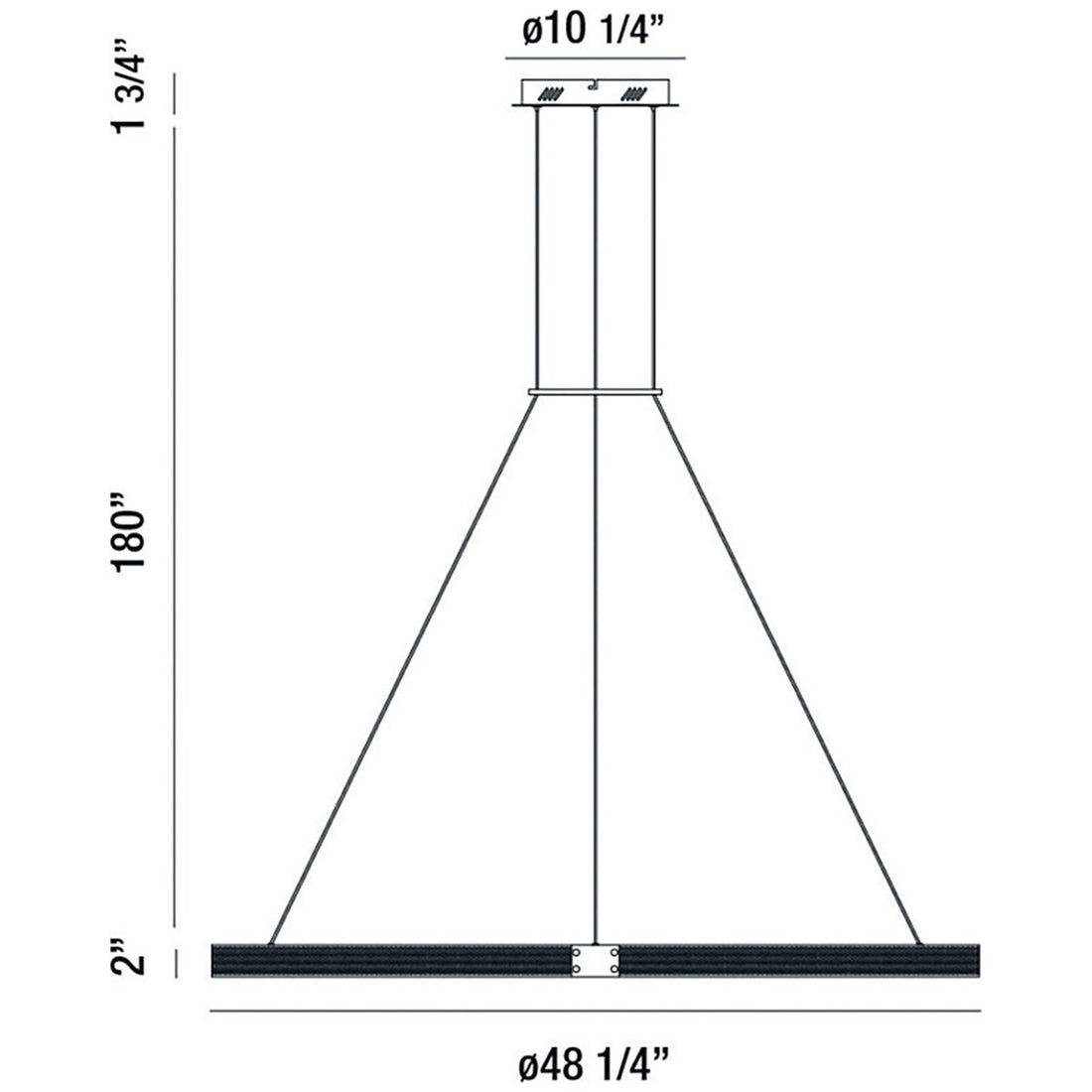 Eurofase Admiral Medium LED Chandelier