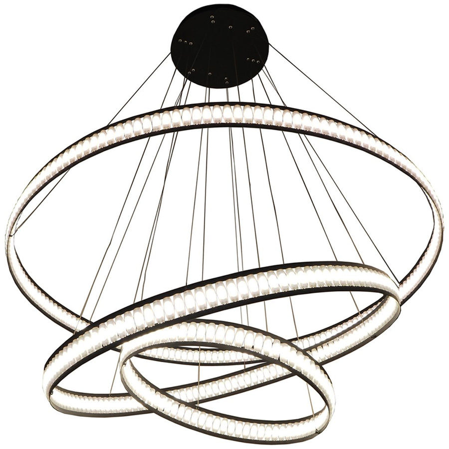 Eurofase Forster 60-Inch 3-Tier Chandelier