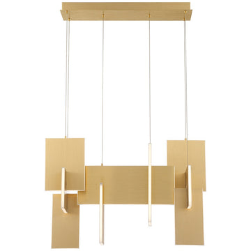 Eurofase Coburg Large Linear LED Chandelier