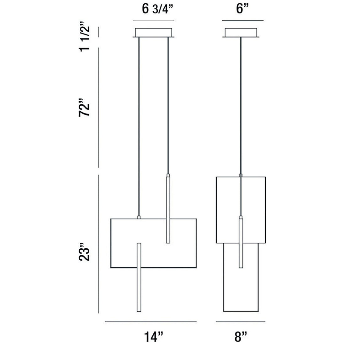 Eurofase Coburg Small LED Pendant