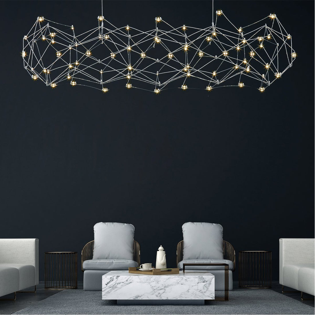 Eurofase Leonardelli Large LED Chandelier