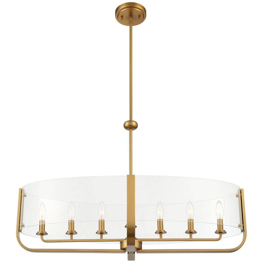 Eurofase Campisi 8-Light Oval Chandelier