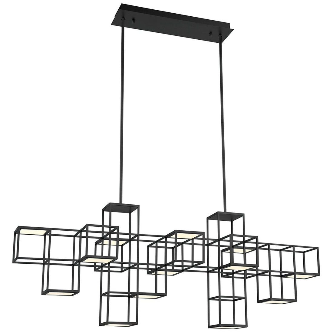 Eurofase Ferro 13-Light Linear LED Chandelier