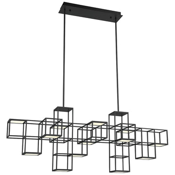 Eurofase Ferro 13-Light Linear LED Chandelier