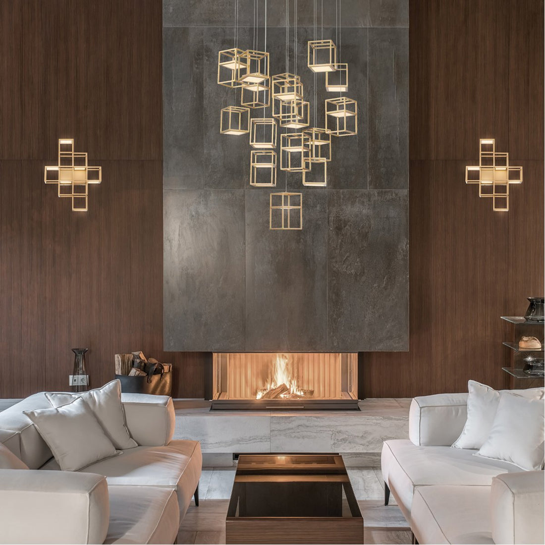 Eurofase Ferro 16-Light LED Chandelier