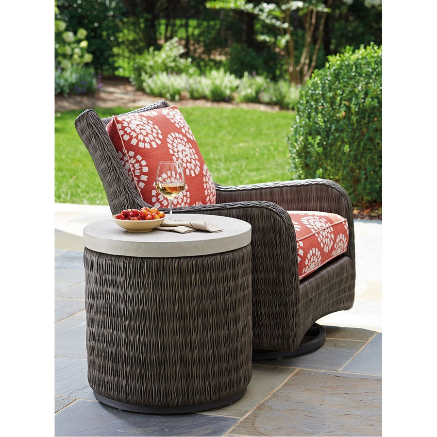 Tommy Bahama Cypress Point Ocean Terrace Round End Table