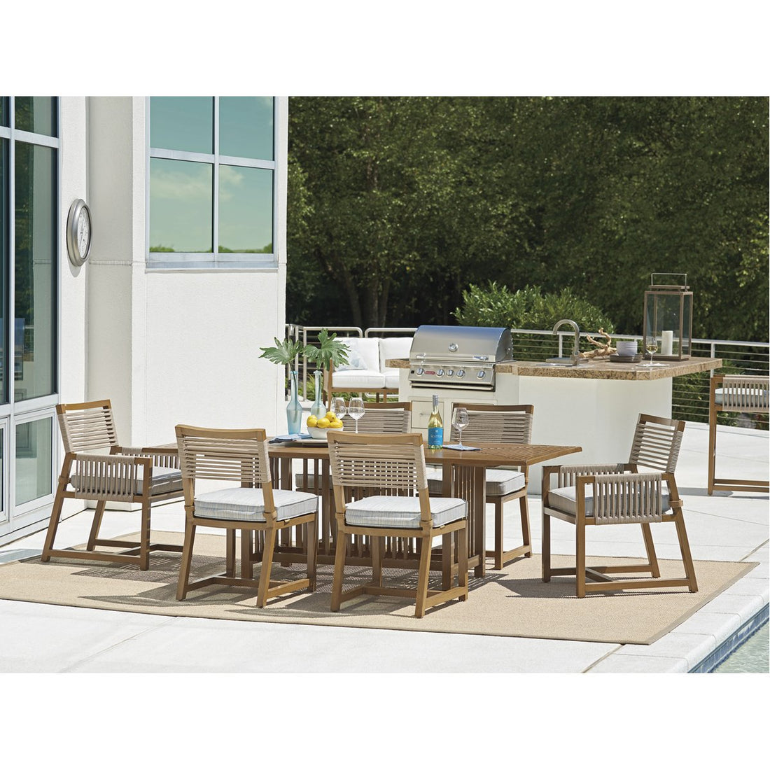 Tommy Bahama St Tropez Rectangular Outdoor Dining Table