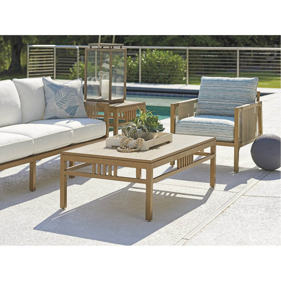 Tommy Bahama St Tropez Rectangular Outdoor Cocktail Table