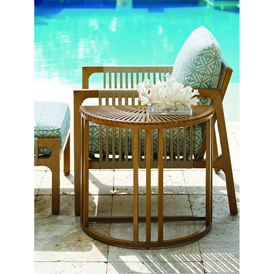 Tommy Bahama St Tropez Demilune End Table