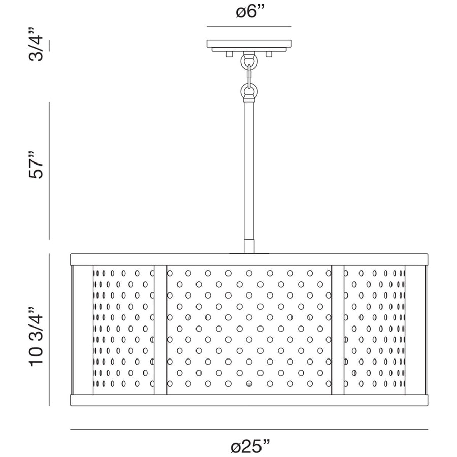 Eurofase Grado 6-Light Pendant