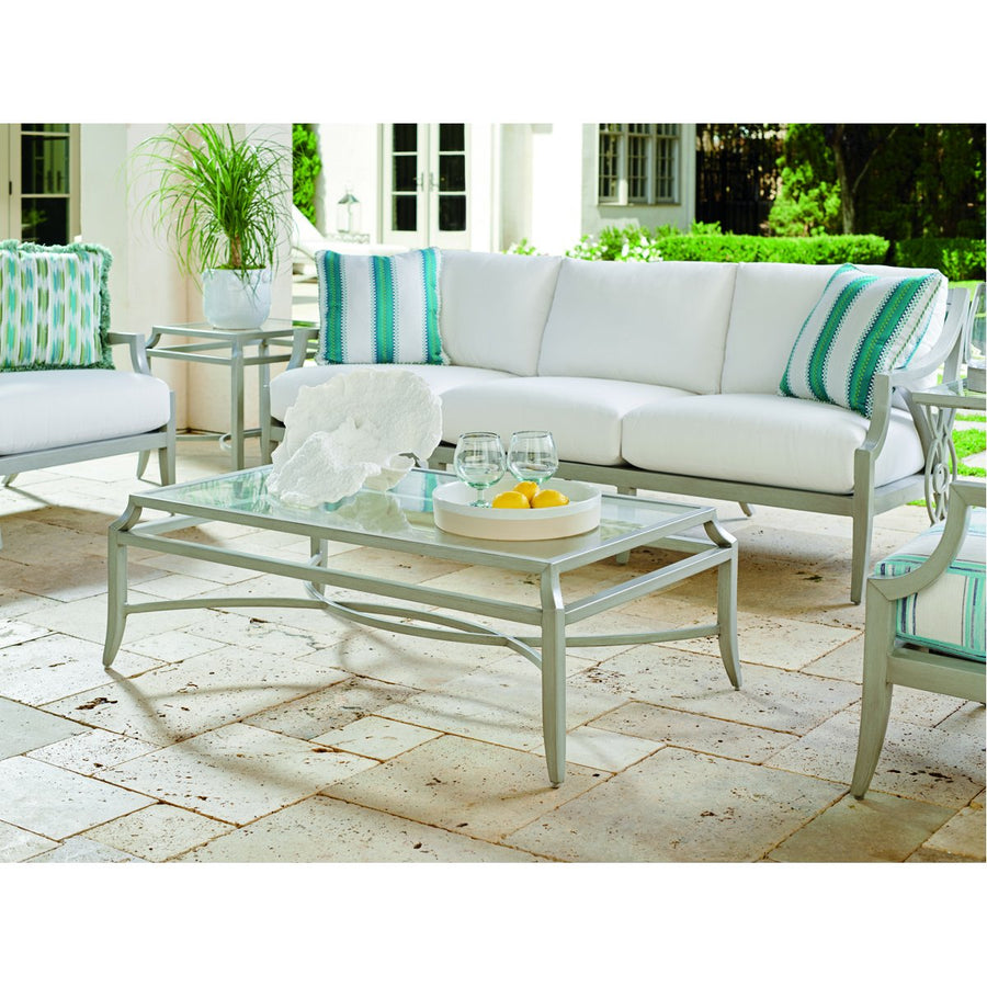 Tommy Bahama Silver Sands Rectangular Cocktail Table