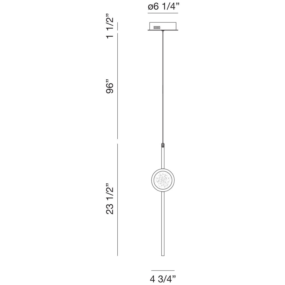 Eurofase Barletta 1-Light LED Pendant