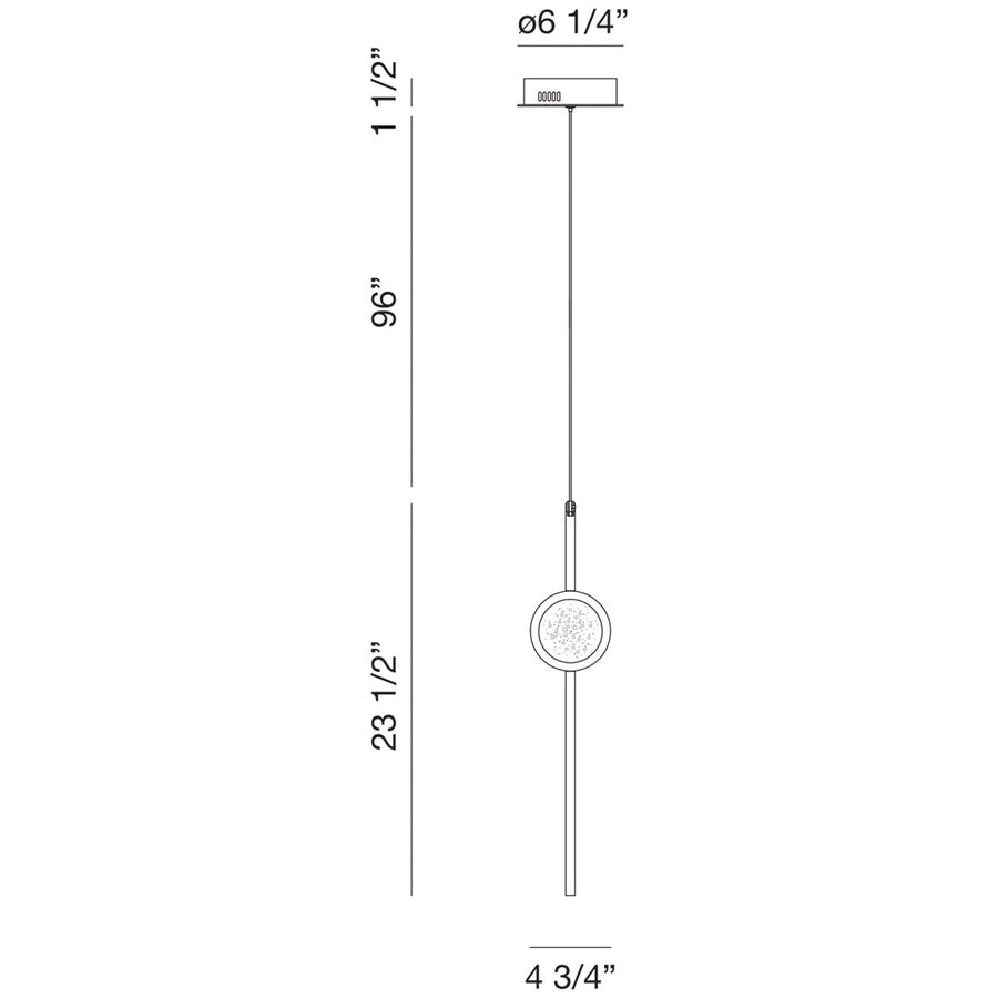 Eurofase Barletta 1-Light LED Pendant