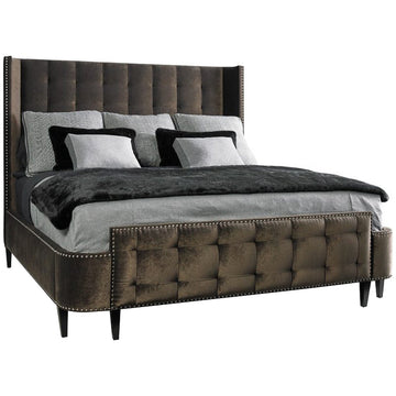 Hickory White Central Park Urban King Upholstered Bed