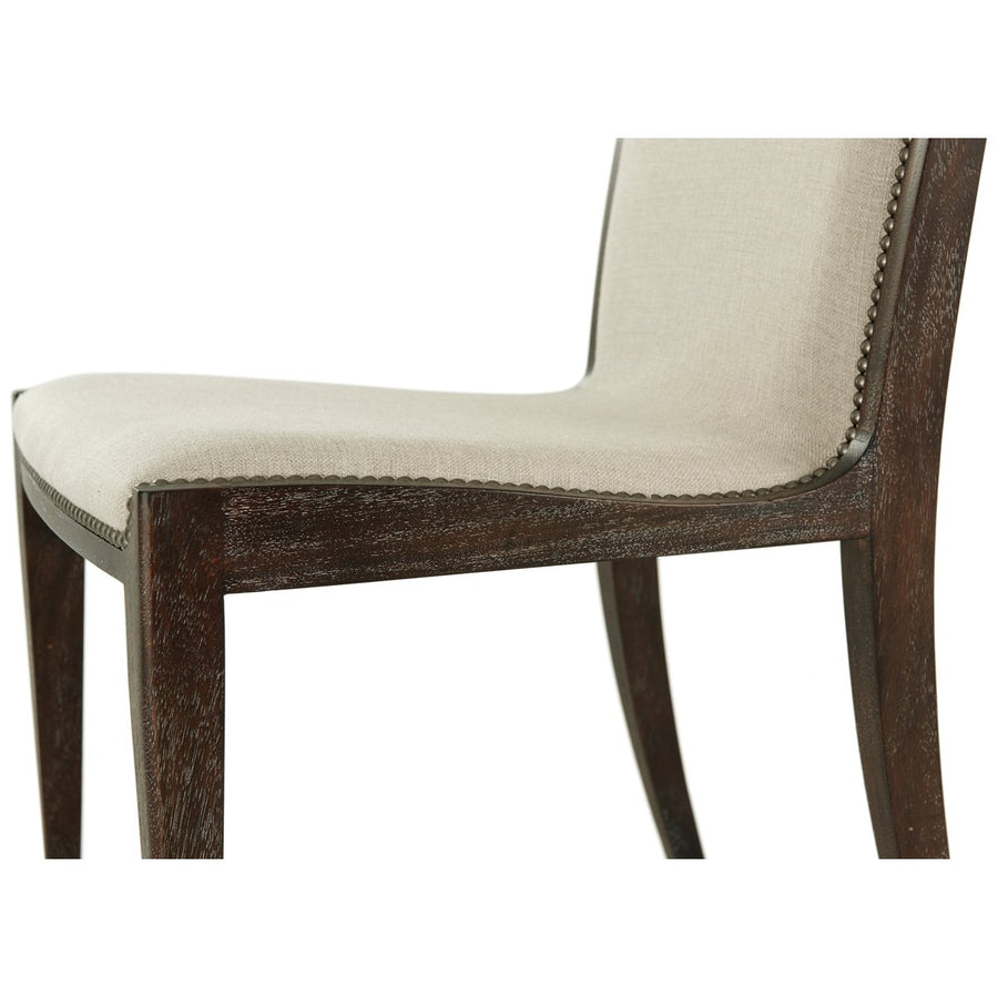 Theodore Alexander Martin Linen Dining Chair, Set of 2