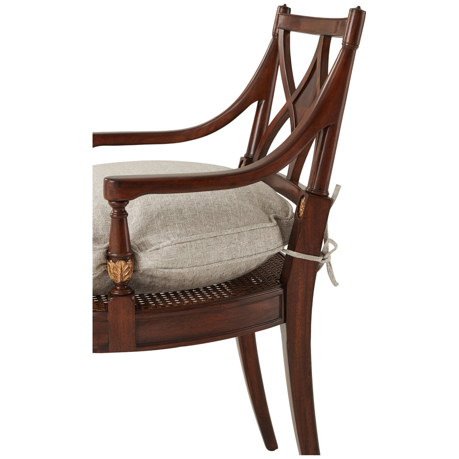 Theodore Alexander Sheraton's Dainty Chair, Set of 2