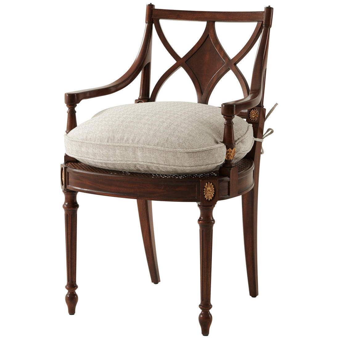 Theodore Alexander Sheraton's Dainty Chair, Set of 2