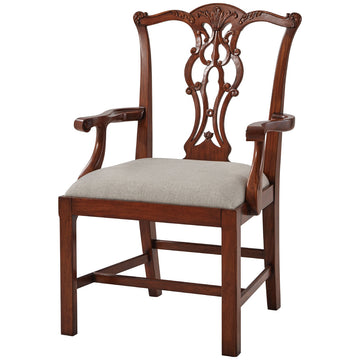 Theodore Alexander Penreath Armchair, Set of 2