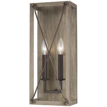 Sea Gull Lighting Thornwood 2-Light Wall/Bath Sconce