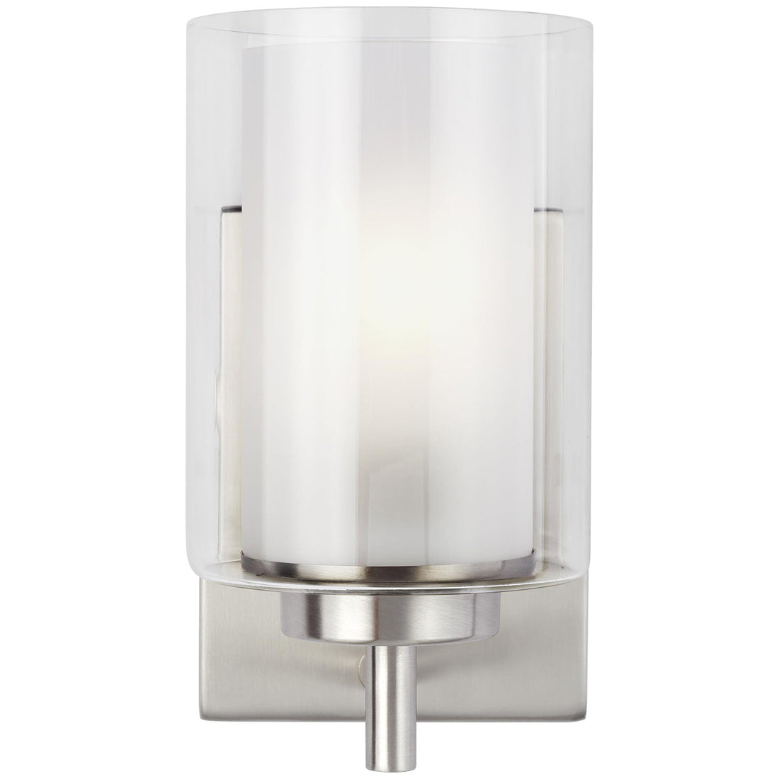 Sea Gull Lighting Elmwood Park 1-Light Wall/Bath Sconce without Bulb